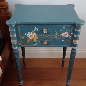 Beautiful Refinished Jewelry & Keepsakes Armoire / Cabinet - SOLD - EXAMPLE ONLY!