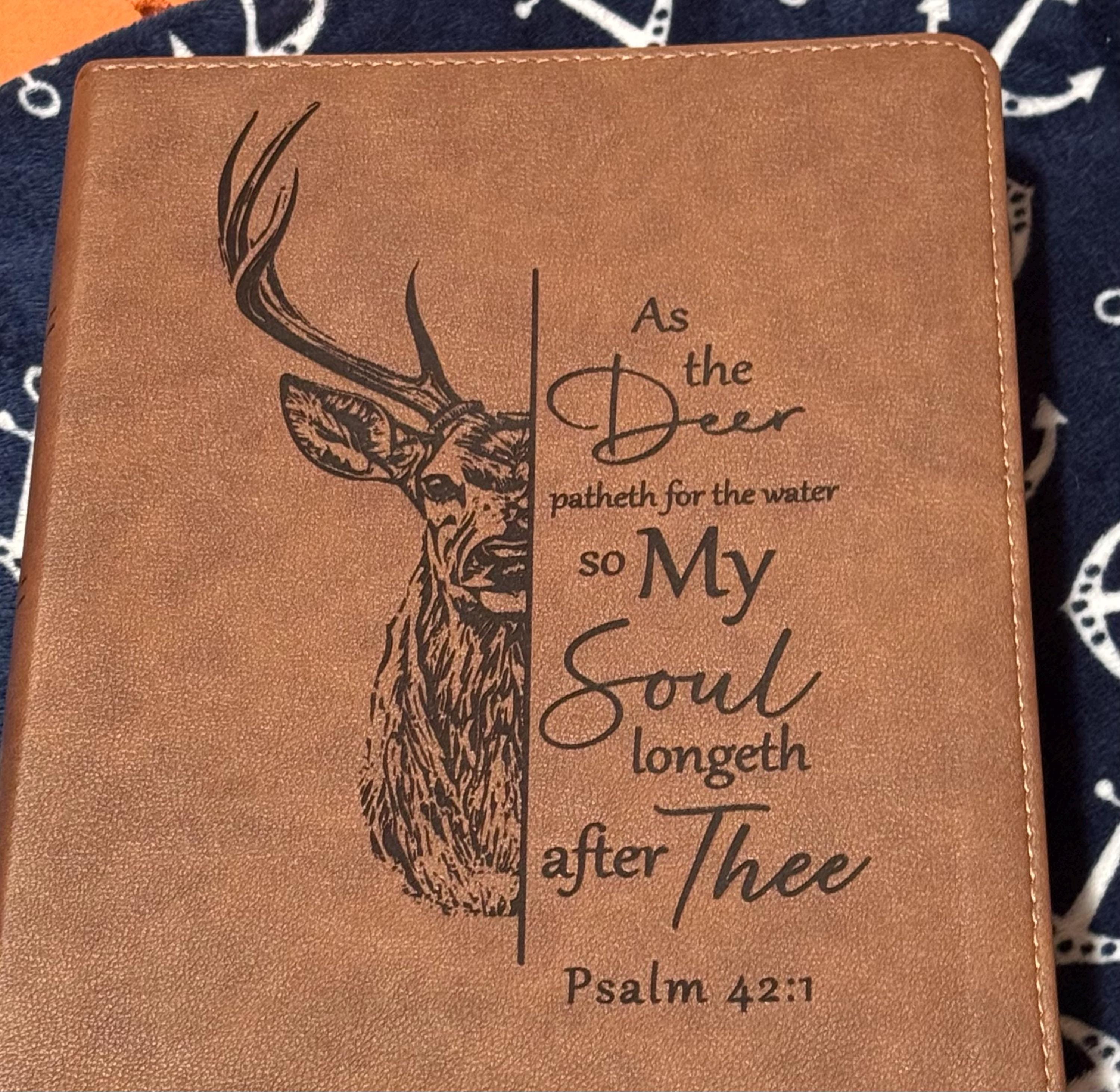 Personalized KJV Bible: Create Your Own Custom Engraved Design with a Designer, Large Print Red Letter Wide-Margin King James Holy Bible