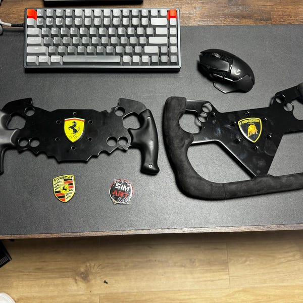 Basic LC Mini. Compact Button Panel for Sim Racing. Free Button ...