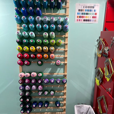 80 Spool Thread Rack-3 Inch Industrial Spools extra Large Spools - Etsy