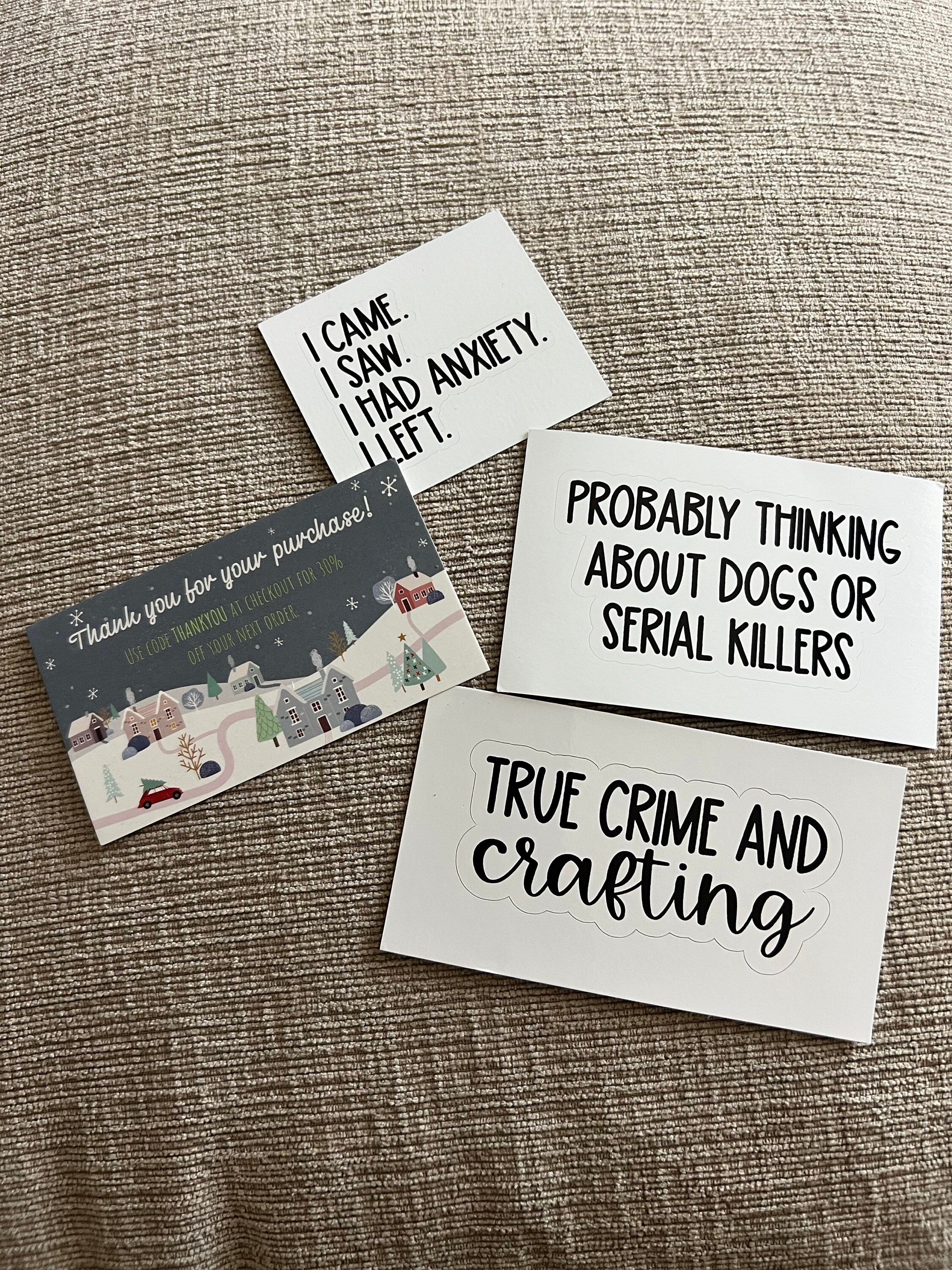 i came i saw i had anxiety i left sticker, funny introvert sticker, funny sticker, laptop decal, anxiety tumbler sticker, anxiety sticker
