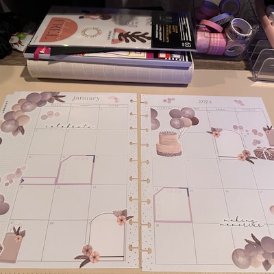Peacocks Mini Set of 4 Sheets Planner Stickers - Etsy