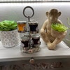 Stainless Steel 2 Tier Jam Pot Tree Holder 6 Pot for Jams, Marmalade ...