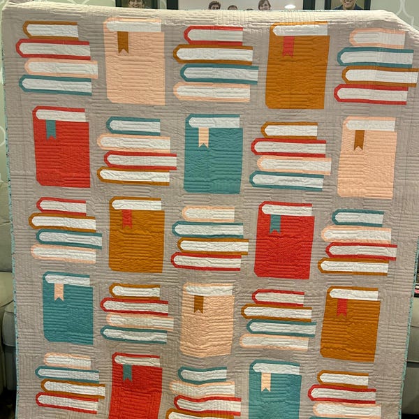PDF Book Nook Quilt Pattern - Etsy