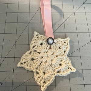 Crochet Star Ornament PATTERN ONLY - Etsy