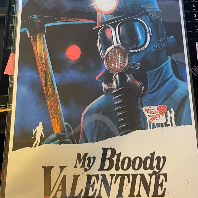 MY BLOODY VALENTINE Novelization Cover Laminated Print - Etsy