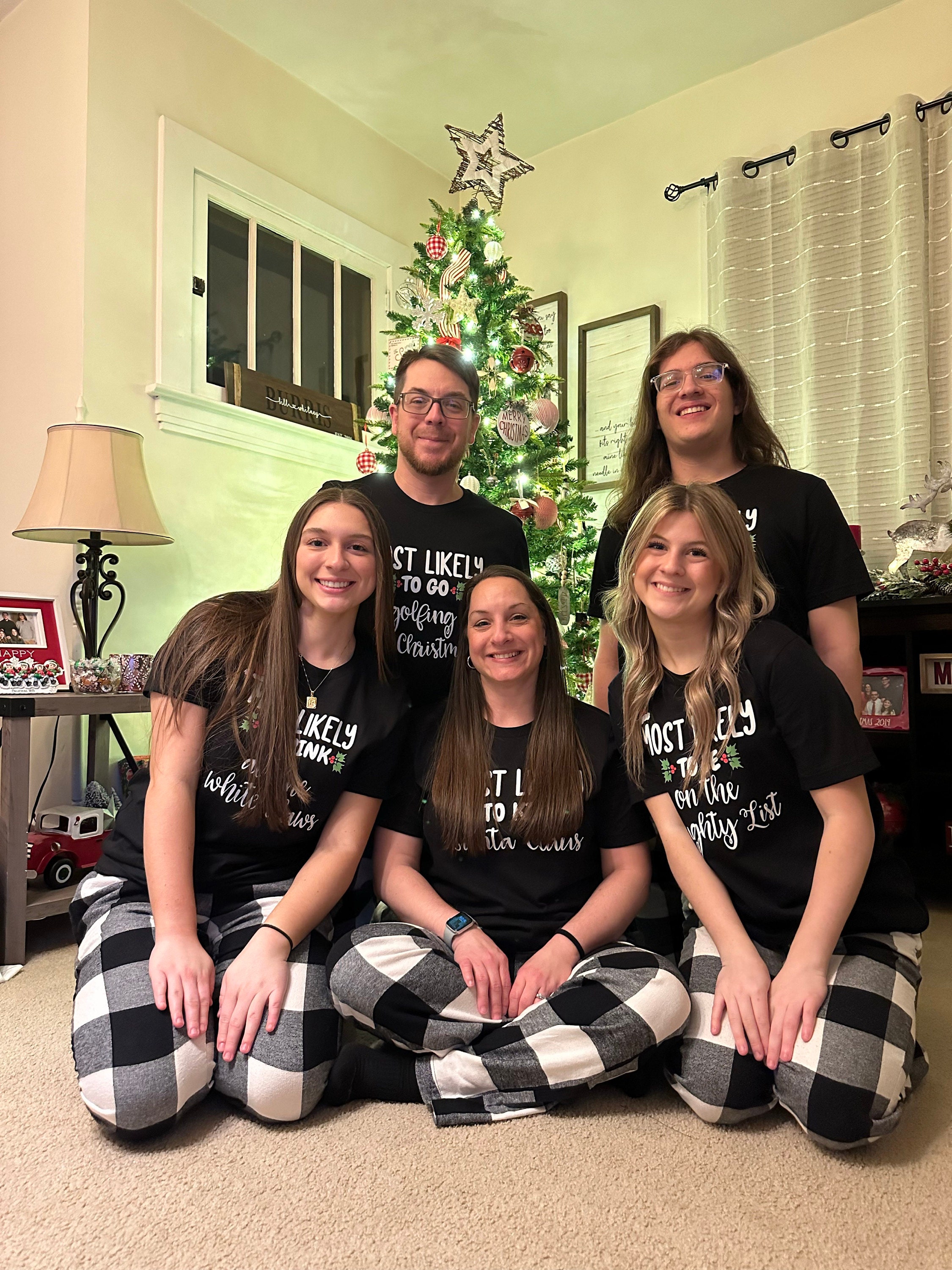 Most Likely To Christmas Shirts & Pants | Matching Family & Couples | Christmas Gift