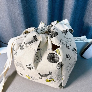 Reversible Japanese Knot Bag PDF Sewing Pattern With - Etsy