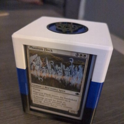 MTG EDH Commander Deck Box W/ Toploader Slot for Stanley Tool Box ...