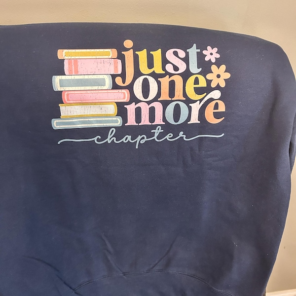 One More Chapter Floral Book Sweatshirt *7 Colors (S-3X)