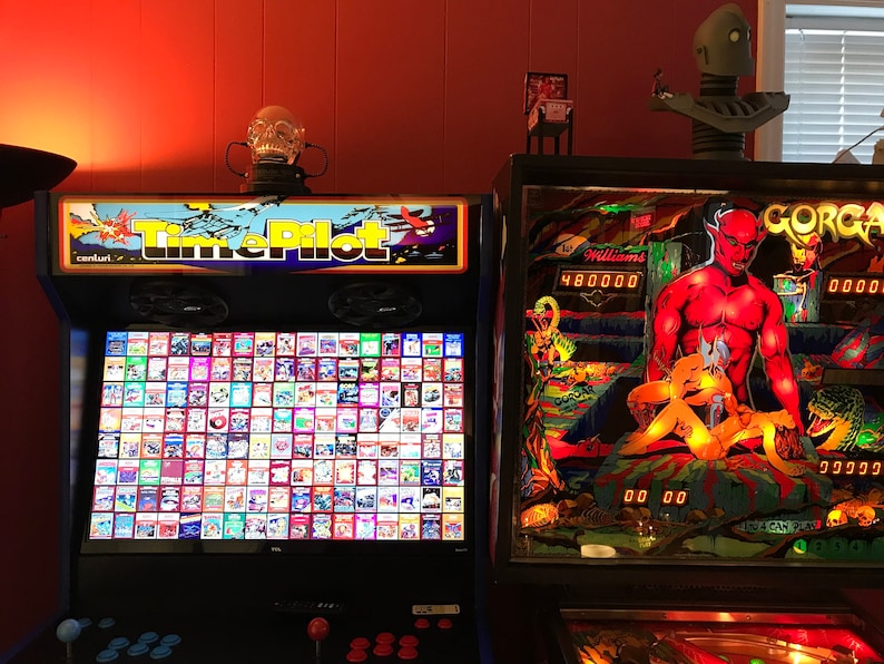 Arcade setup shared by Jane Nichols