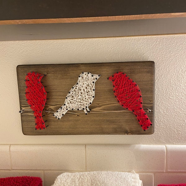 DIY Birds on a Wire String Art Kit - Etsy