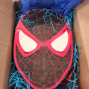 Spiderman Into the Spider Verse Piñatas Miles Morales - Etsy Canada