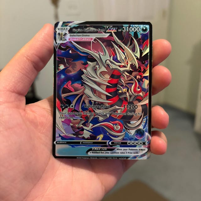 ギラティナ ギラティナ エターナルナイトメアVMAX - Etsy 日本