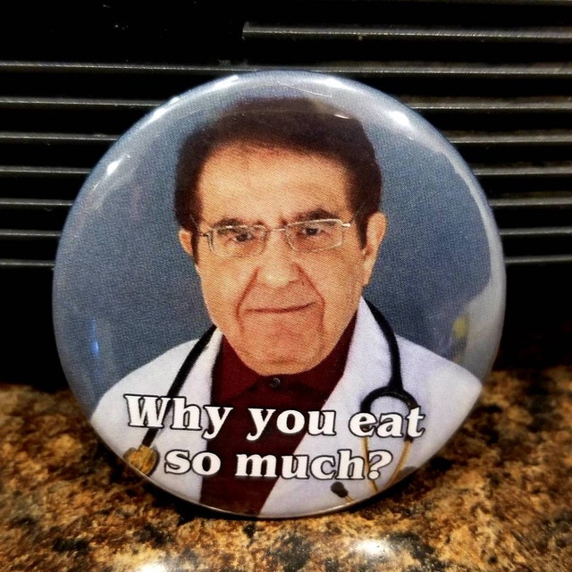 My 600 Lb. Life Dr. Nowzaradan Refrigerator Magnet Diet Aid 