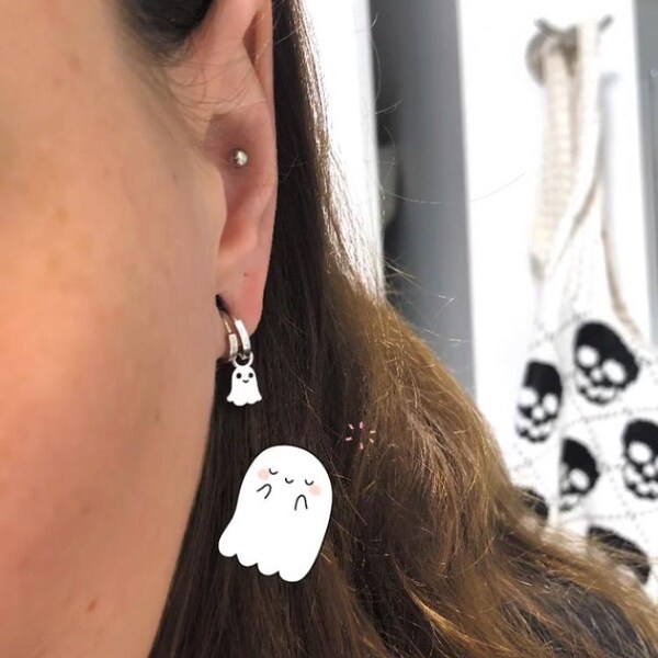 Sterling Silver Rotatable Planet Ring, Fidget Ring, Adjustable Size ...