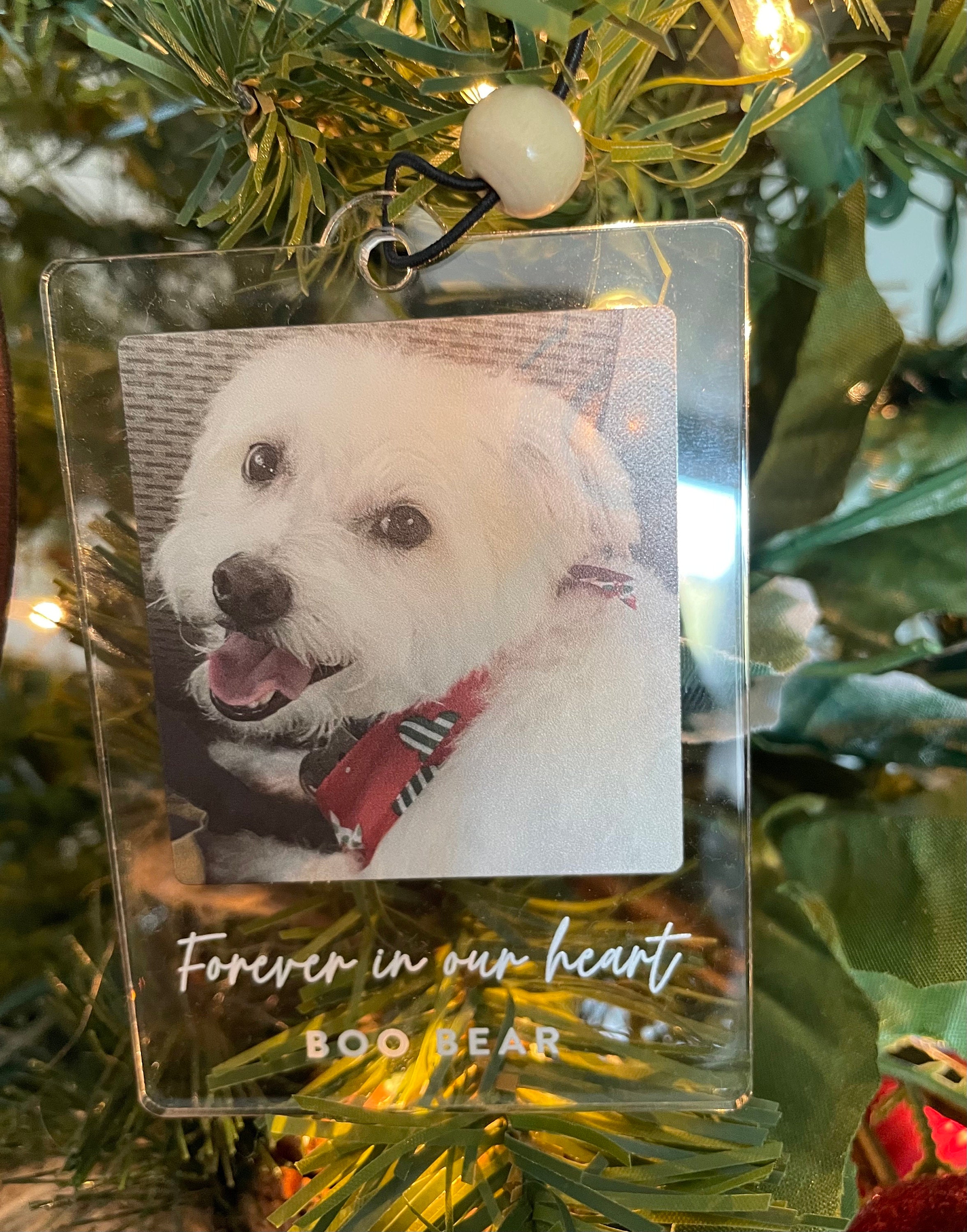 🎁Buy 2 FREE SHIPPING🎁Personalized Photo Ornament, Custom Ornament, Drive Safe, Friendship Best Friends, Couples Gift for Her/Him