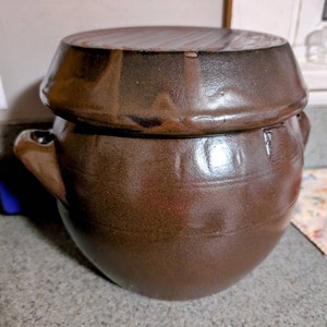 韓国の手作りオンギ瓶：キムチ、コチュジャン用発酵壺 - Etsy 日本