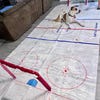 Ice Hockey Rink Rug, Personalized Team Rug, Ice Hockey Rug, Team Logo ...