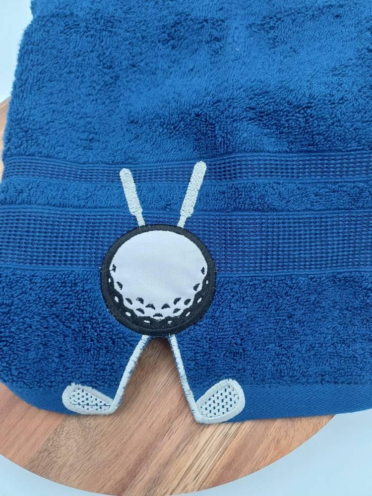 Customer project using Sports Golf Clubs and Ball embroidery design