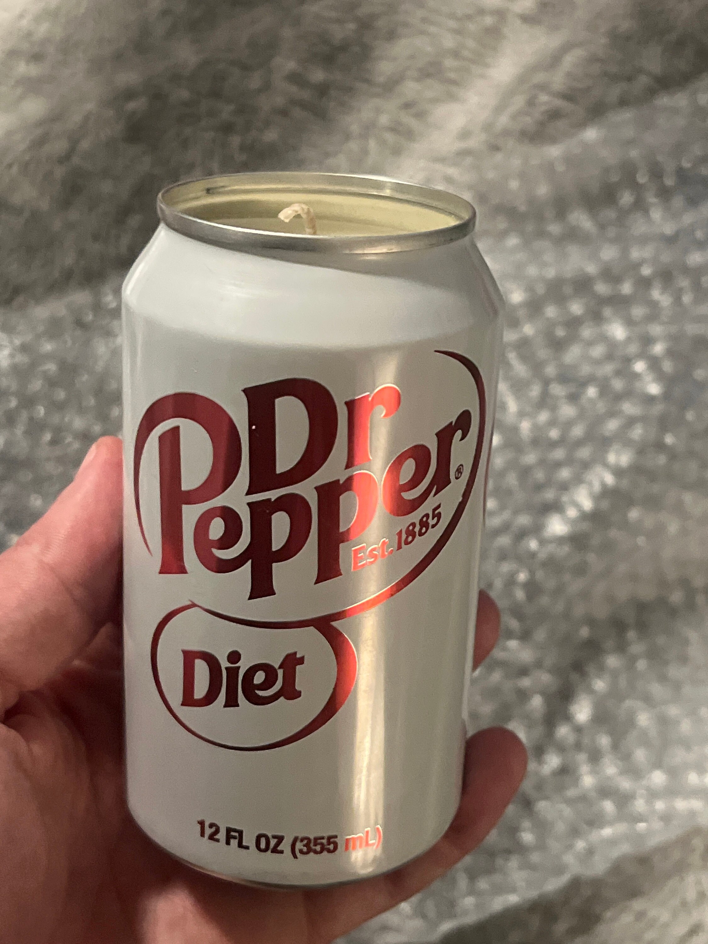 Diet Coke Soy Candle - Hand Poured Diet Coca Cola Soda Can Candle - Custom Scented Soda Pop Candle