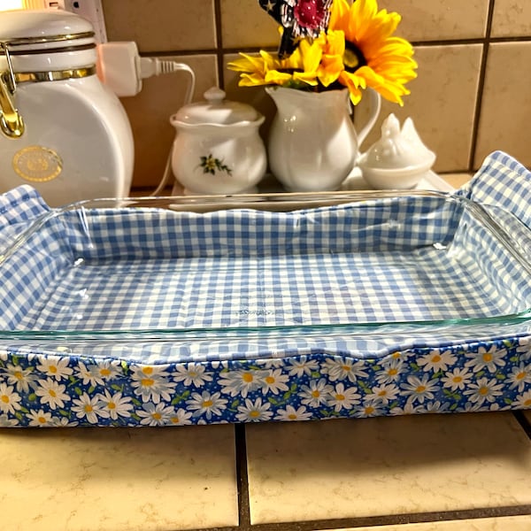 Reversible Casserole Dish Cozy Printable Sewing Pattern and Tutorial ...