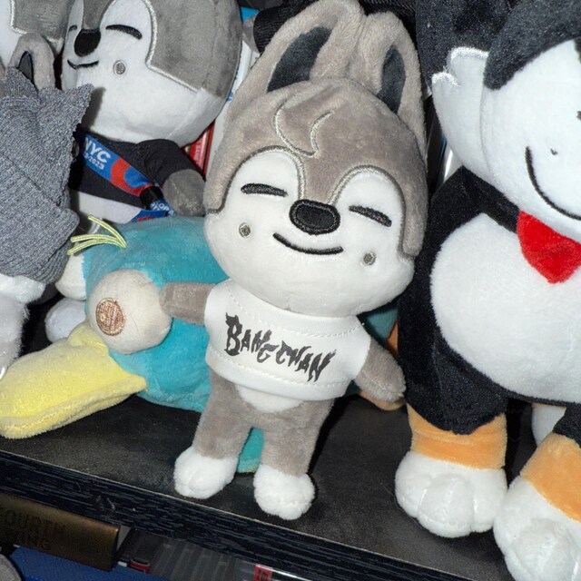 Skzoo 10cm Plush Wolfchan | TikTok
