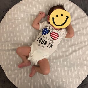 baby boy first 4th of july outfit