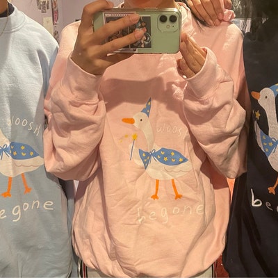Goose Wizard Begone Spell Unisex Sweatshirt - Etsy