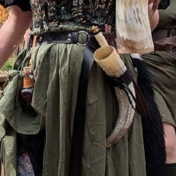 Adult Woodland Green Cloak main image 0