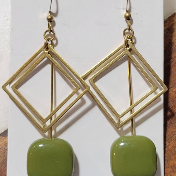 SEFORA OMBRE BEAD STUD EARRINGS main image 0
