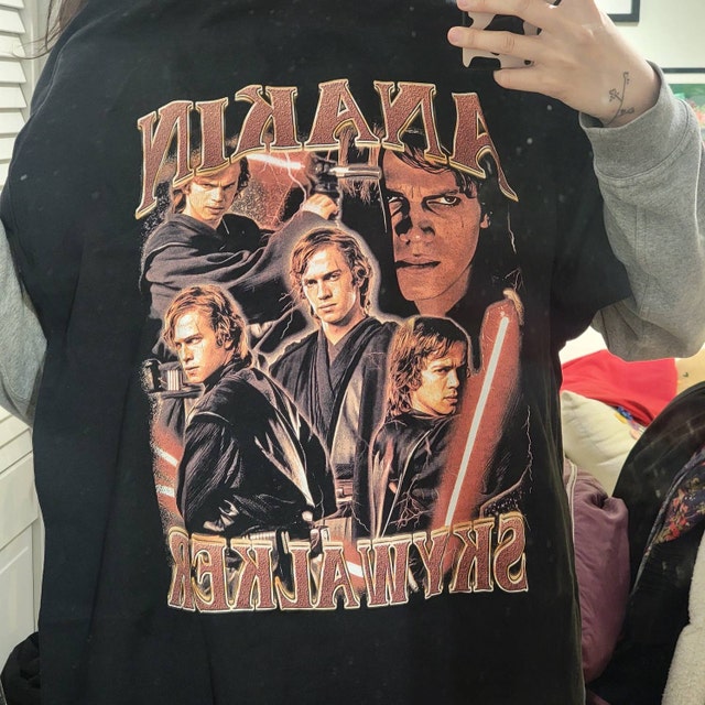 Anakin Skywalker Vintage Bootleg Tee: Classic Unisex Fit - Etsy
