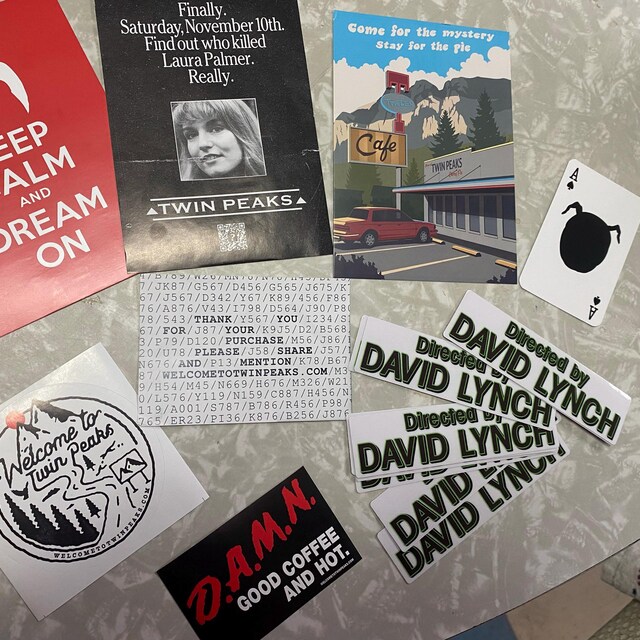 Directed by David Lynch Stickers (original) - Etsy