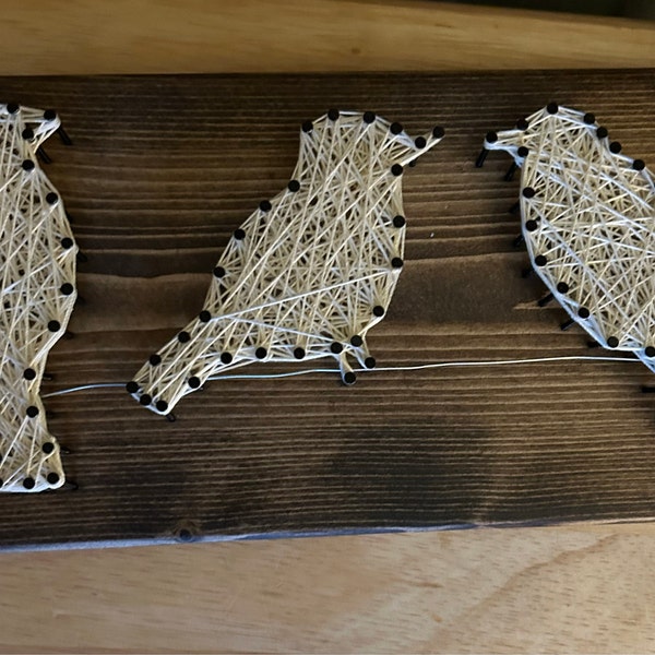 DIY Birds on a Wire String Art Kit - Etsy