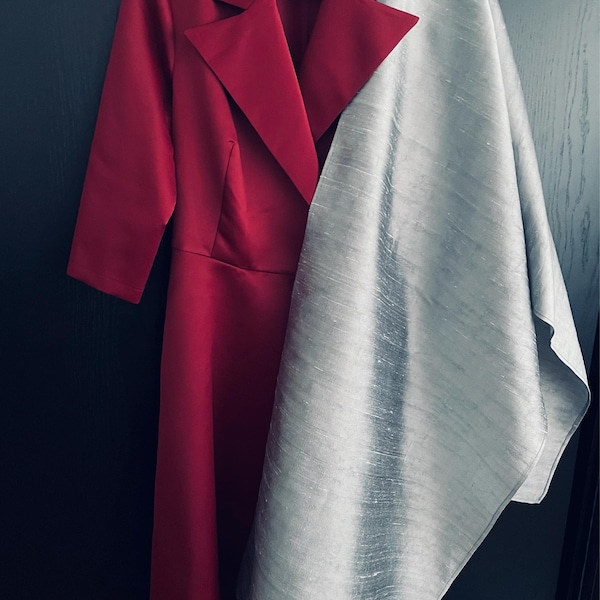 Silk Bias Cut Midi Dress SZ 10-12