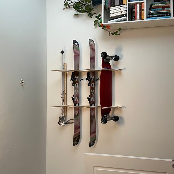 Rado Magazine Rack Rado Racks Snowboard and Ski Wall Rack - Etsy