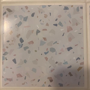 Vinyl Wrap Terrazzo Furniture Vinyl Wrap Stair Riser | Etsy