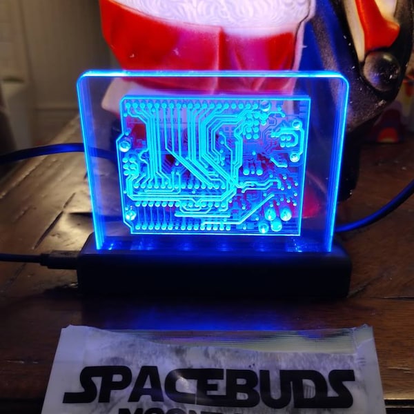 Arduino Acrylic LED Illuminated Art Piece With Patterns (plexiglass ...