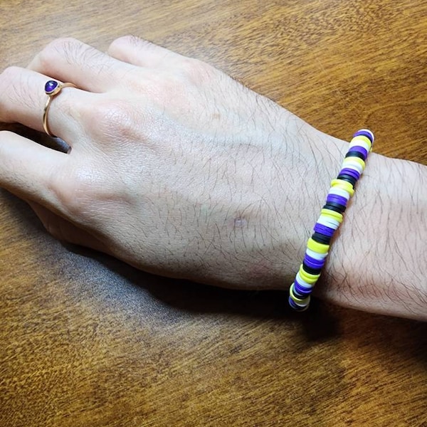 Smple Seed Bead Stackable Bracelet Seed Bead Stretch Stacker Bracelet