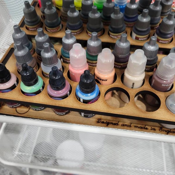 Small Paint Rack for All Major Paint Types - Etsy