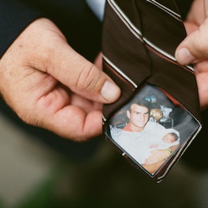 Custom Photo Patch for ties, bowties, gifts, tie patch, grandpa, wedding, father of the bride, father's day, missionary, anniversary, dad