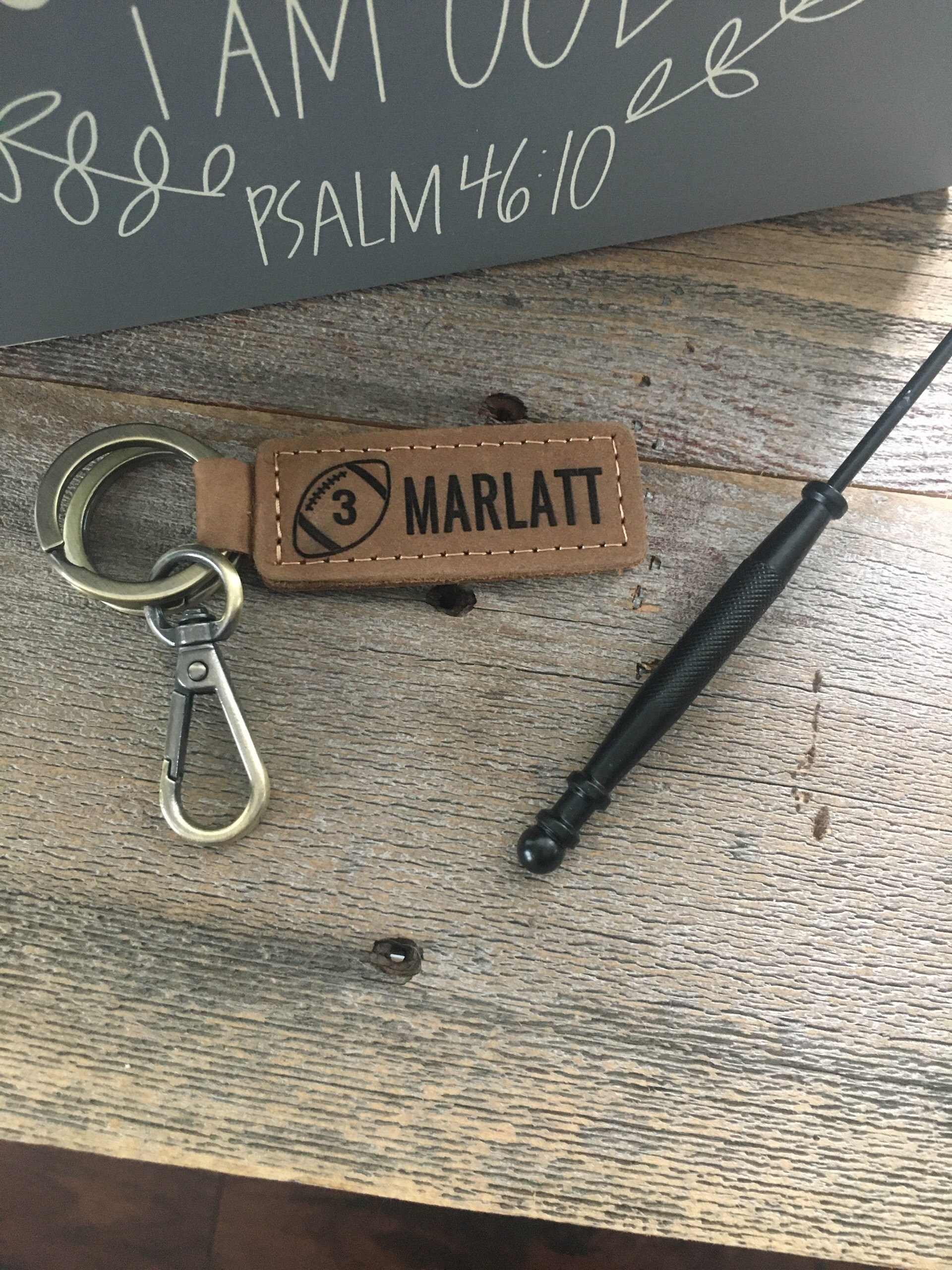 FOOTBALL KEYCHAIN, CHRISTMAS Gift