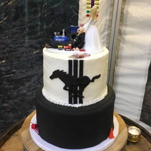 Funny Wedding Cake Topper For Mechanics Auto Mechanic Custom Etsy