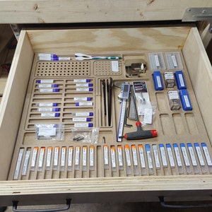CNC Router Deluxe Tool and Bit Organizer Storage Tray Digital File - Etsy