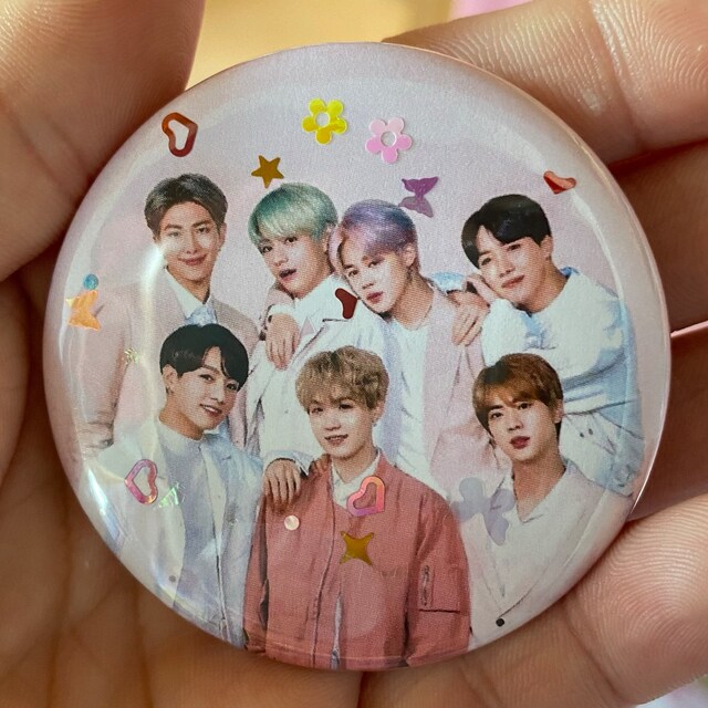 BTS Merch Kpop Pins - BTS Pins - Bangtan Boys Kpop Pinback