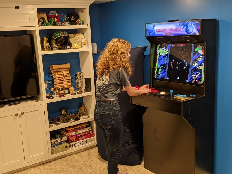 Arcade setup shared by Jae Collins