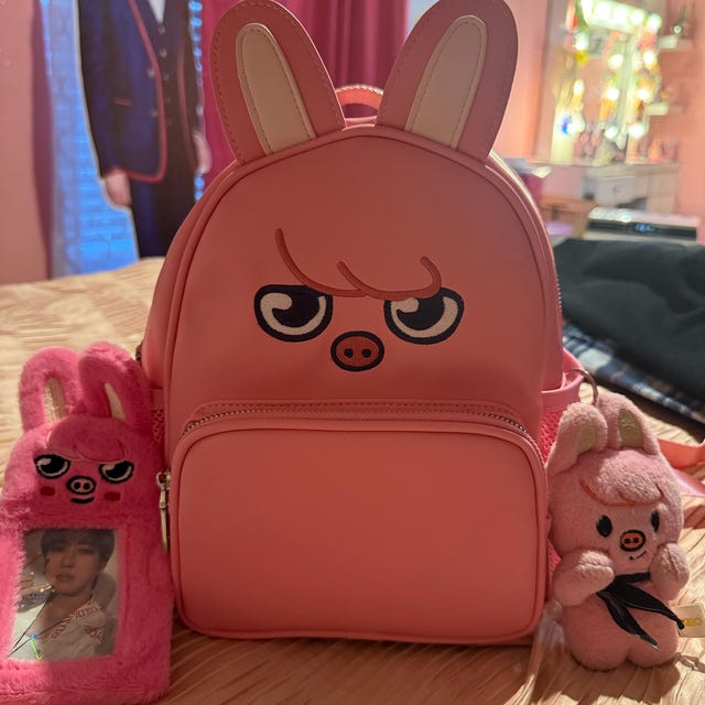 Stray Kids - StrayKids　SKZOO DWAEKKI　リュック Stray Kids Skzoo Dwaekki Backpack, Stray Kids Merch, K-Pop