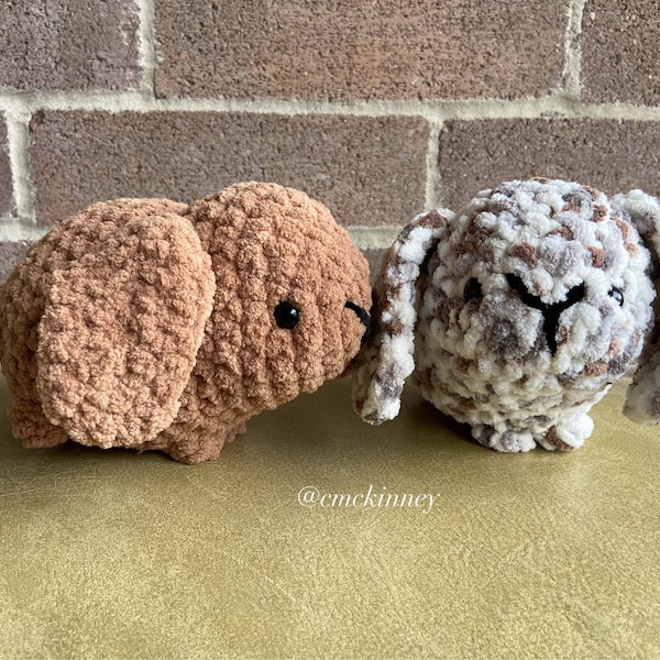 Crochet Pattern DWARF RABBIT / Crochet PATTERN Plush Toy / Amigurumi ...