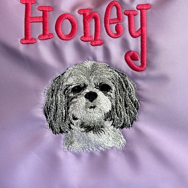 シーズー犬の機械刺繍デザイン - Etsy 日本