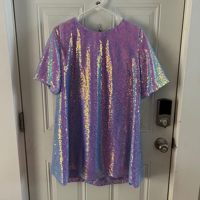 Eras Inspired Sequin Tshirt Dress Pattern and Instructional Booklet. Sizes  XS-3XL - Etsy